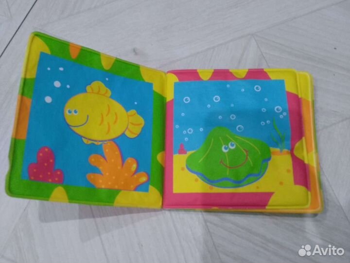 Кит-сортер и книжка для купания