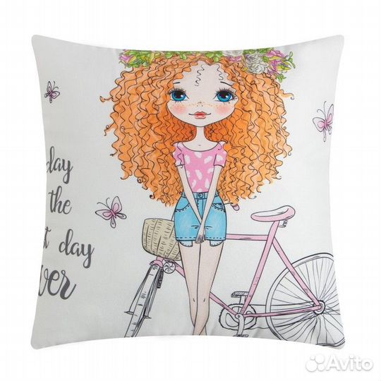 Чехол Модница на декоративную подушку