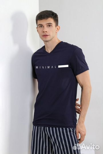 Костюм мужской Параллель-2 т-синий