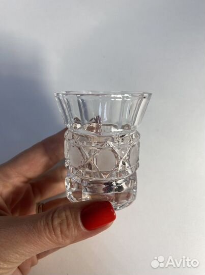 Стопки хрустальные