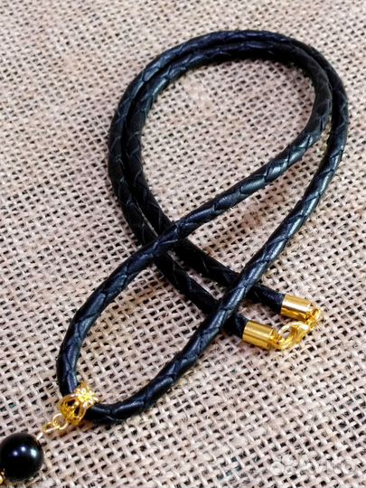 Подвеска-оберег с бусиной Дзи 