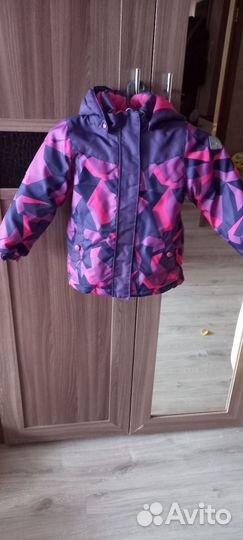 Зимний костюм для девочки 98