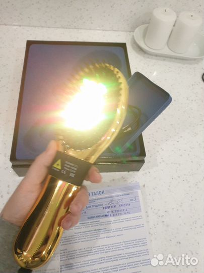 Продам лазерную расческу для волос Gezatone