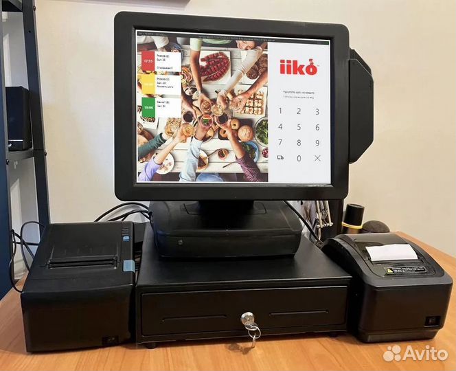 Полный комплект кассы для чайханы ркипер Айко