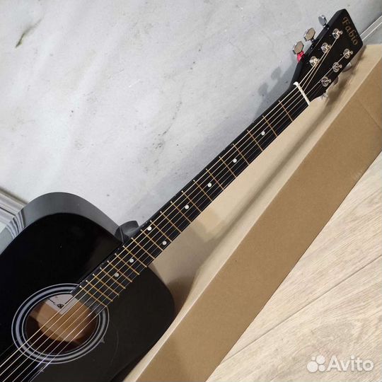 Гитара новая акустическая большой корпус