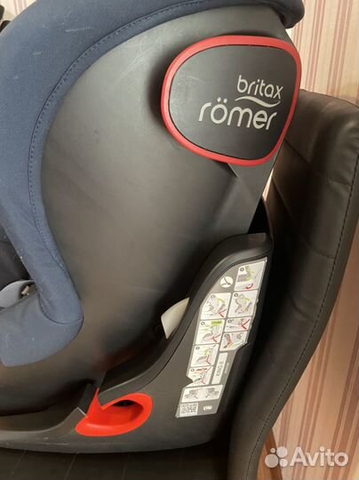 Автокресло britax romer king 2 от 9кг до 18кг