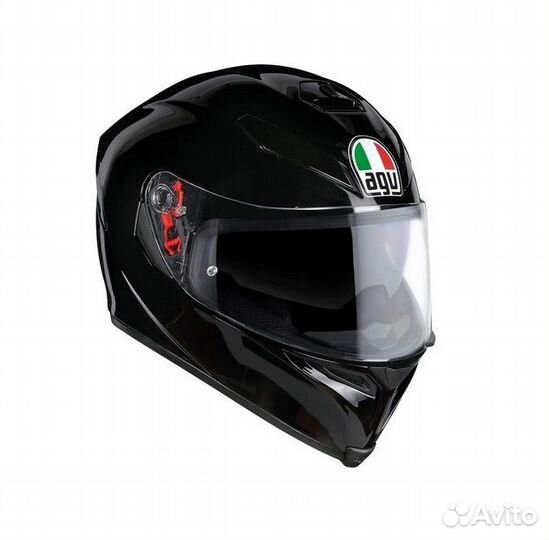 Шлем AGV K3 SV черный глянец (новый). Оригинал