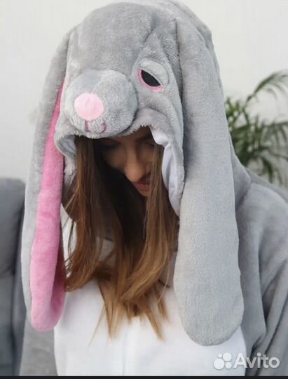 Кигуруми для девочек. Заяц пижама