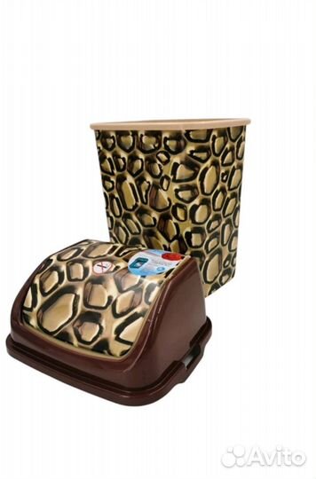 Ведро с поворотной крышкой нов