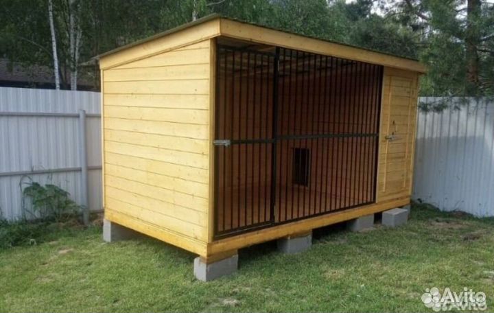 Вольер сделаем за 2 дня
