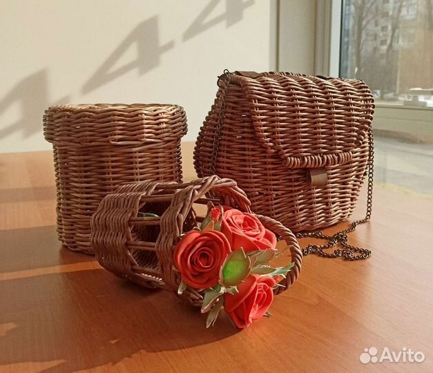 Корзина ручной работы