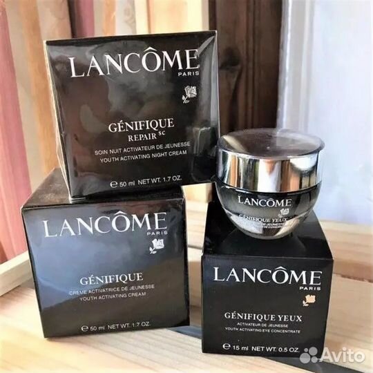 Набор кремов для лица Lancome новые