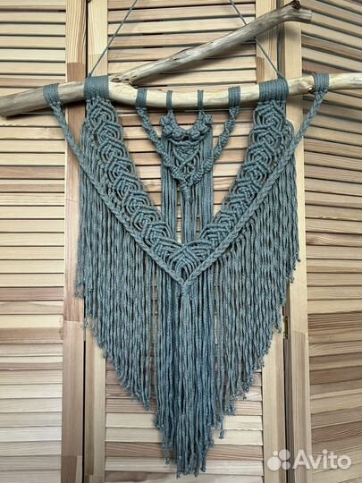 Настенное панно/гобелен бохо макраме