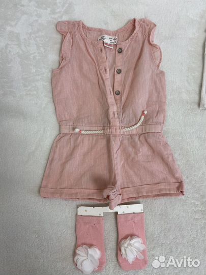 Пакет детской одежды для девочек zara 68