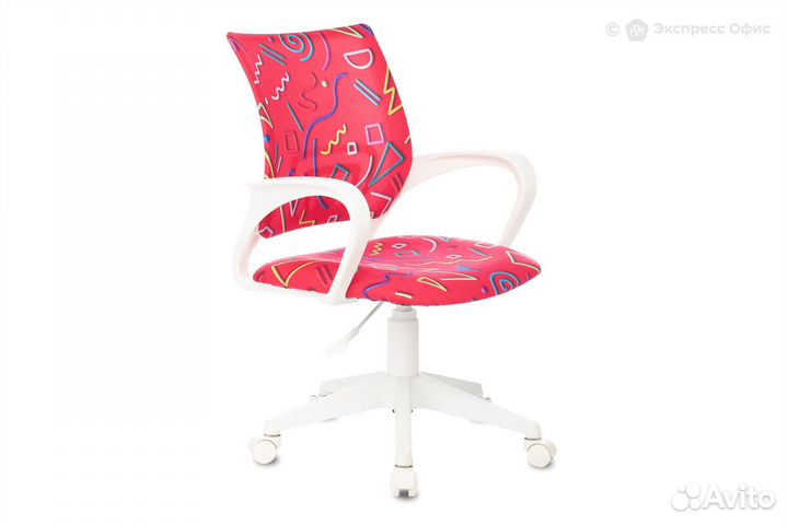 Кресло компьютерное детское Бюрократ KD-W4/stick-p