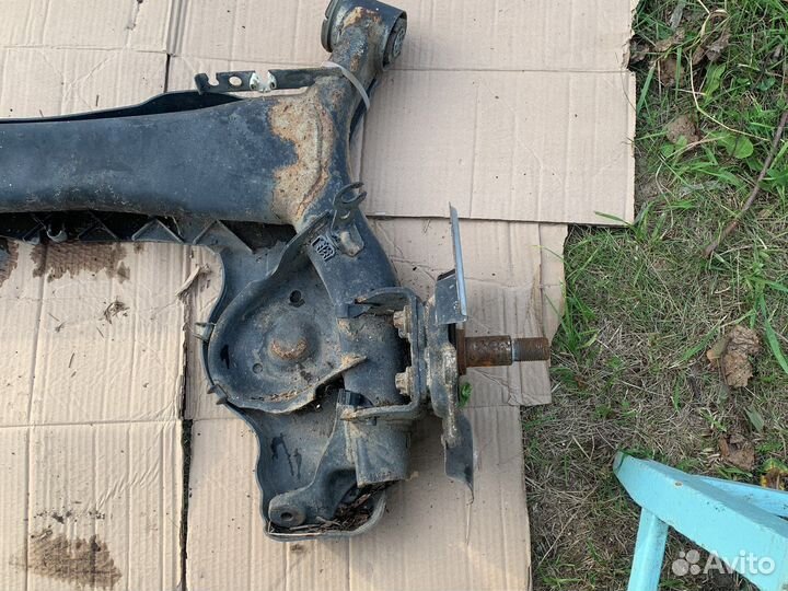 Балка задня в сборе renault scenic 3