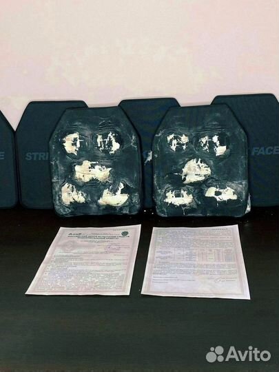 Бронеплита керамика+свмп 2 шт / Есть сертификат