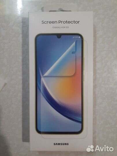 Пленка стекло защитное для samsung galaxy a34