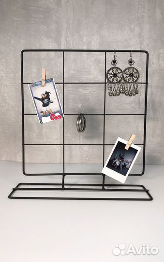 Держатель металлический для фото / украшений