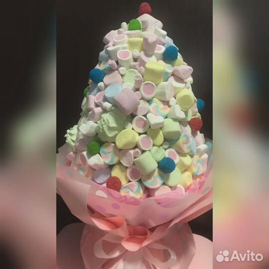 Букет из сухофруктов орехов мужской женский 63