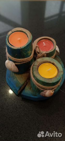 Подсвечники ручной работы