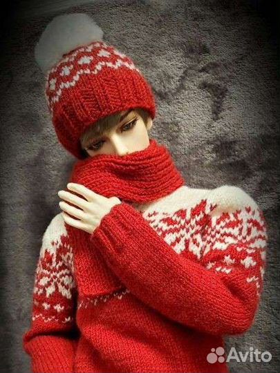 Bjd новогодняя одежда бжд 1/3, 72 см