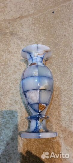 Ваза для цветов натуральный камень