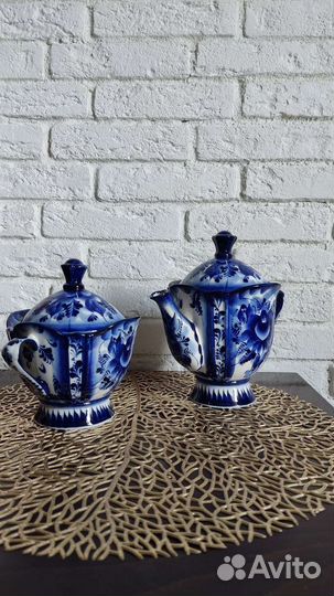 Гжель, авторская работа