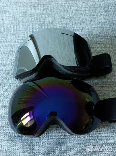 Горнолыжные очки + шлем новые, разные