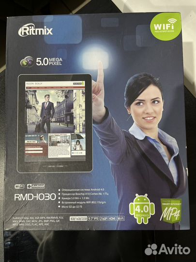 Планшет ritmix RMD-1030