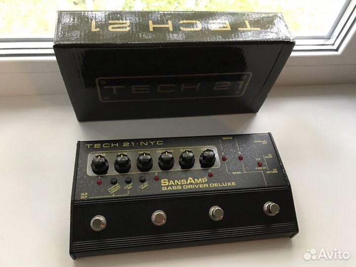 Tech 21 SansAmp Bass Driver Deluxe пред басовый