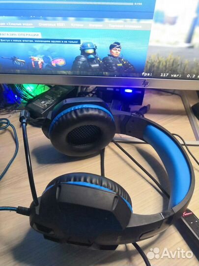 Игровые наушники с микрофоном