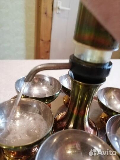 Винный коньячный ликерный набор с помпой