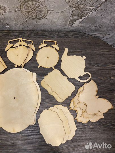 Заготовки деревянные для творчества, декупажа