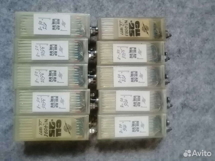 Аккумуляторы сц25