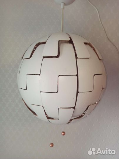 Икеа подвесной светильник шар раскрывающийся