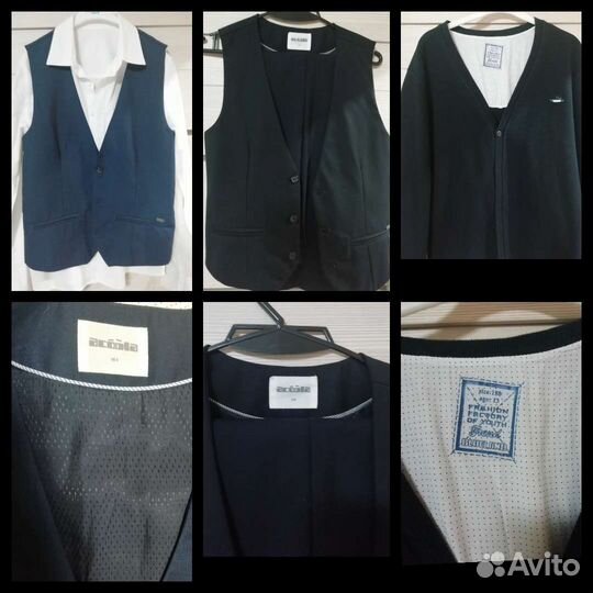 Жилетка, кардиган, брюки