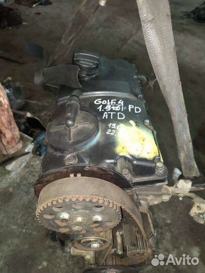 Двигатель Volkswagen Golf 4 2003 ATD