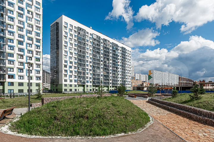 2-к. квартира, 55,4 м², 2/15 эт.