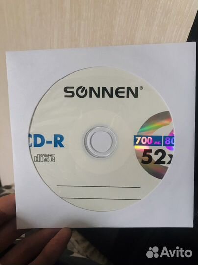 Диск cd-r новый