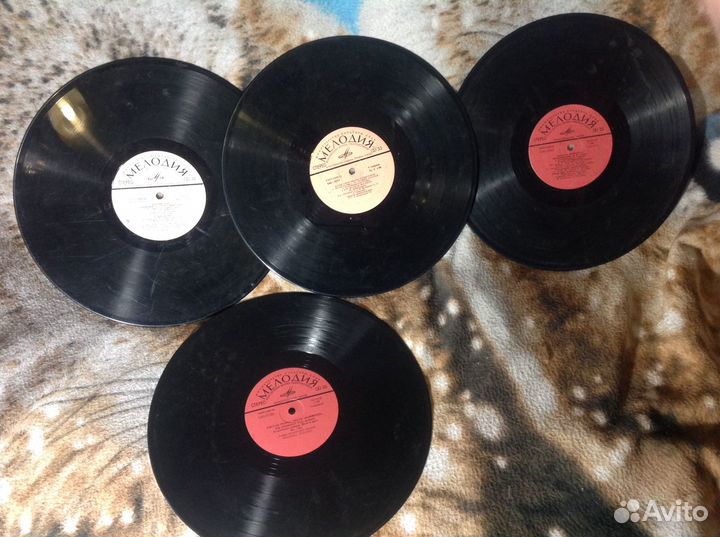 Виниловые пластинки СССР