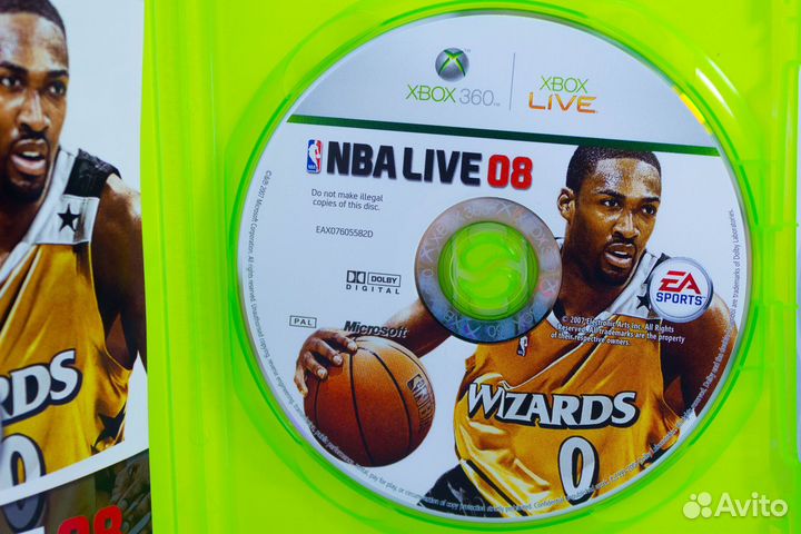 NBA Live 08 (Xbox 360) б/у