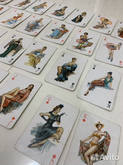 Карты в стиле Пинап СССР