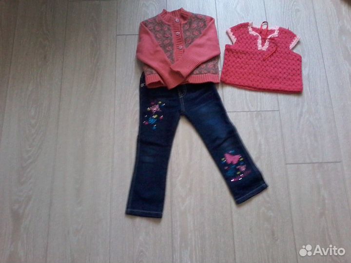 Кофты, джинсы