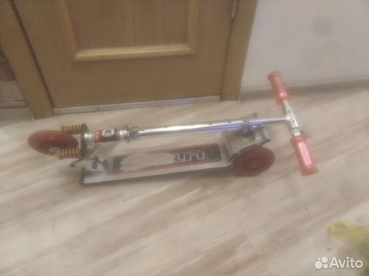 Самокат детский трехколесный бу