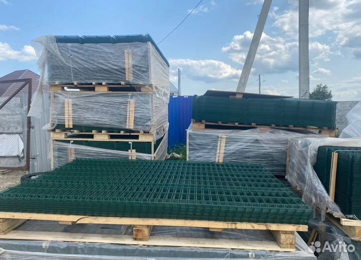 3Д сетка, 3Д забор, 3D ограждение, 3D панели