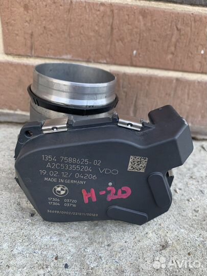 Дроссельная заслонка бмв ф10, ф20, ф30 n20