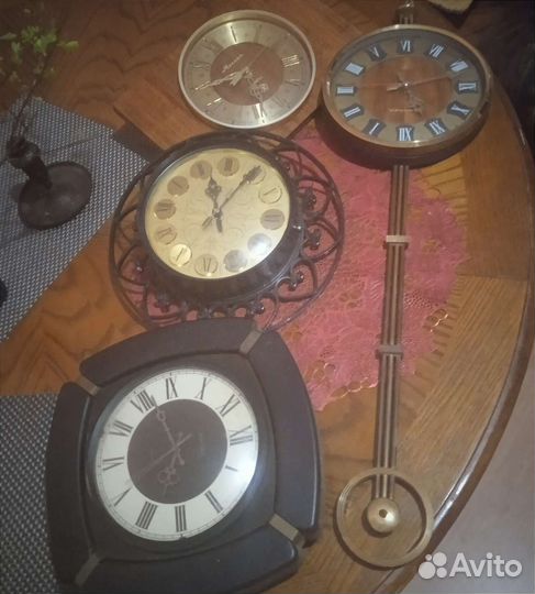 Настенные часы СССР