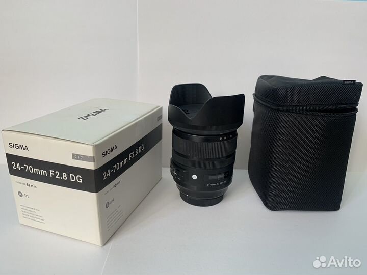 Объектив Sigma AF 24-70mm f/2.8 Art Canon EF