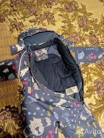 Детский зимний комбинезон на девочку